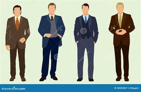 business man stock vector illustration  white businessman