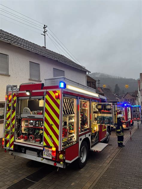 Feuerwehr Vg Lambrecht Kaminbrand B