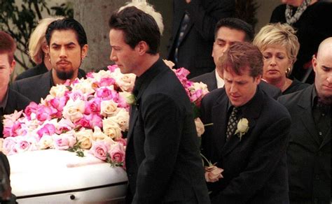 Keanu Reeves And Jennifer Syme Funeral