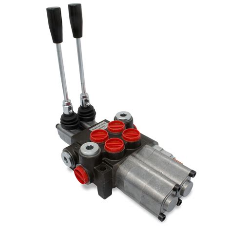 Monoblock Hydraulic Directional Control Valve 2 Spool W Dual Float Detent 11 Gpm