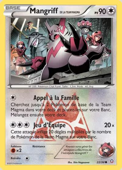 Dcr Mangriff De La Team Magma Pkmcards Fr