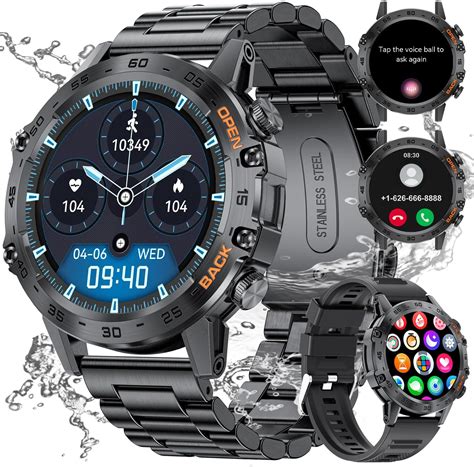 Montre Connectée Homme avec Appel Bluetooth Assistant Vocal 1 39