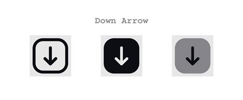 arrow icons set  vector art  vecteezy