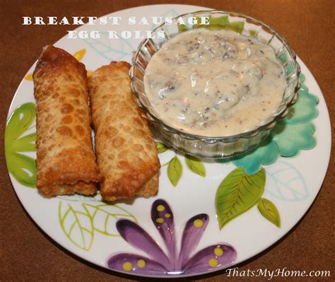 Sausage Egg Rolls 2 Recipes Food And Cooking