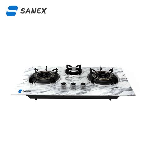 Sanex Kompor Tanam Meja Kaca Tungku In Marble Series Sn Kt