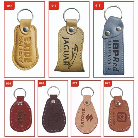 016 Leather Promotional Keychains Size 2inch H At Rs 10 In Coimbatore