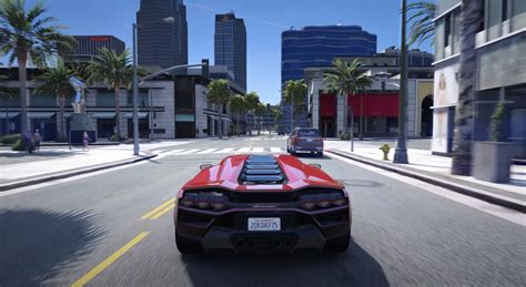 Grand Theft Auto V Un Des Mods Les Plus Réalistes En 4kray Tracing