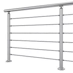 Garde Corps Inox Balustrade Rambarde Et Rampe Escalier En Kit