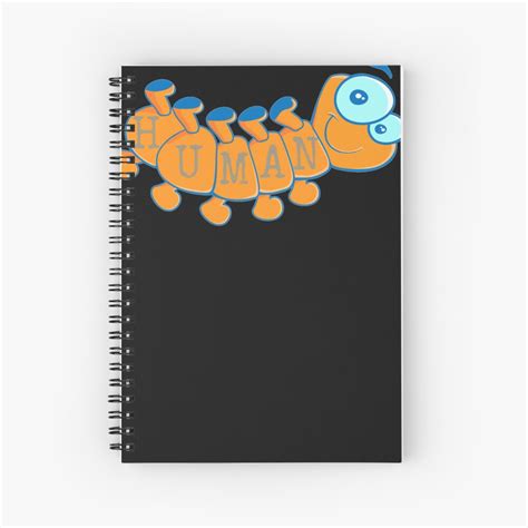 Human Centipede Experiment Horror Movie Sticker Spiral Notebook By