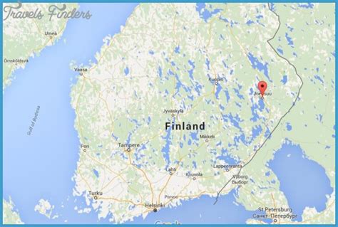 Joensuu Finland Map - TravelsFinders.Com