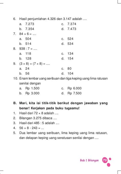 Contoh Soal Dan Jawaban Satuan Panjang Kelas 3 Sd 54 Koleksi Gambar