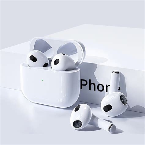 Fone De Ouvido AirPods 3 Air Pro 6s Controle Touch Bluetooth 5 0 Sem