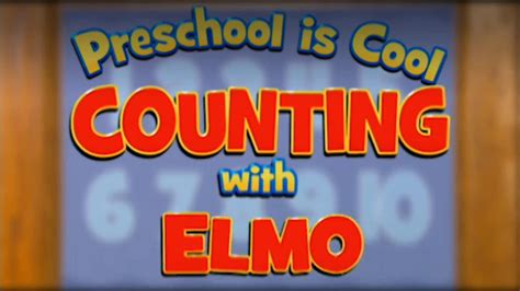 Preschool is Cool Counting With Elmo