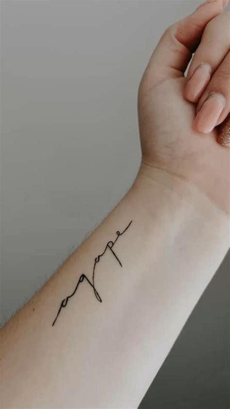 Simple Wrist Tattoo Idea