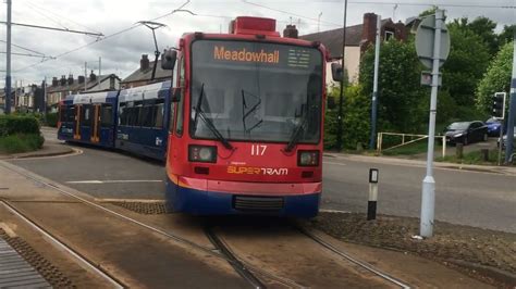 Stagecoach Supertram Departs Middlewood With The Yellow Route