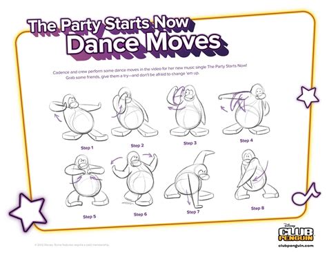 Elizuta on Club Penguin: The Party Starts Now Dance Moves!