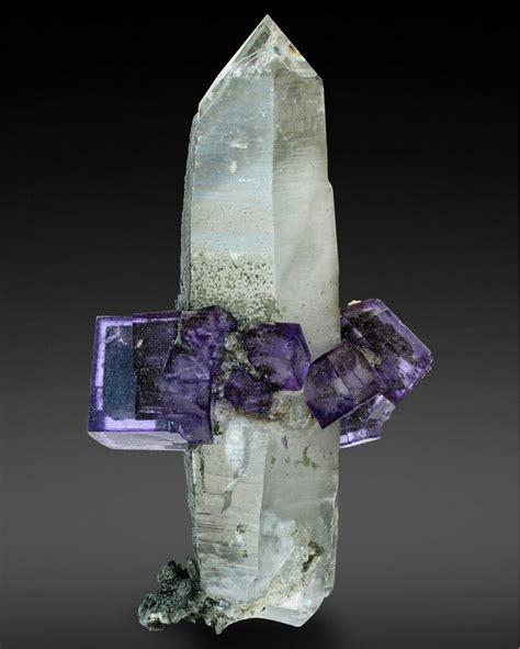 Geology Page On Twitter Fluorite On Quartz Geology Geologypage