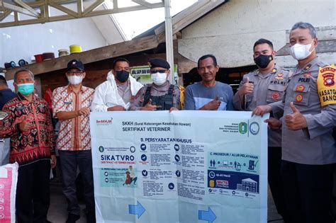 Jelang Idul Adha Ops Aman Nusa Polda Kalbar Bersama Dinas