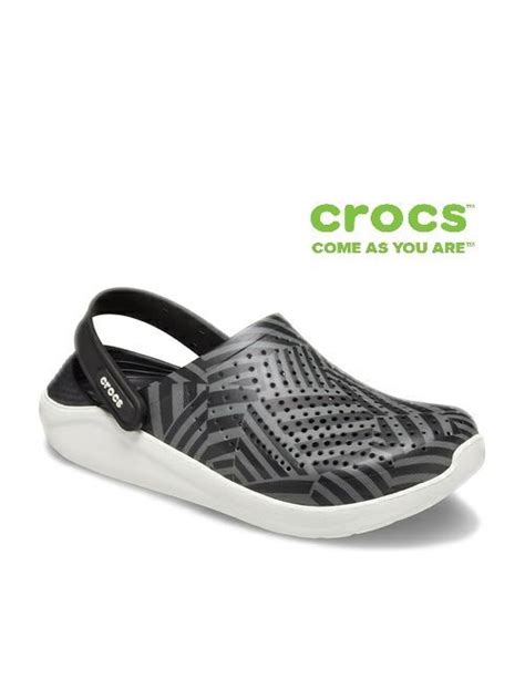 CROCS LiteRide Geopunk Clog รองเทาลำลองผใหญ นมเบาสบาย Lazada co th