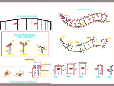 Pergola CAD Block