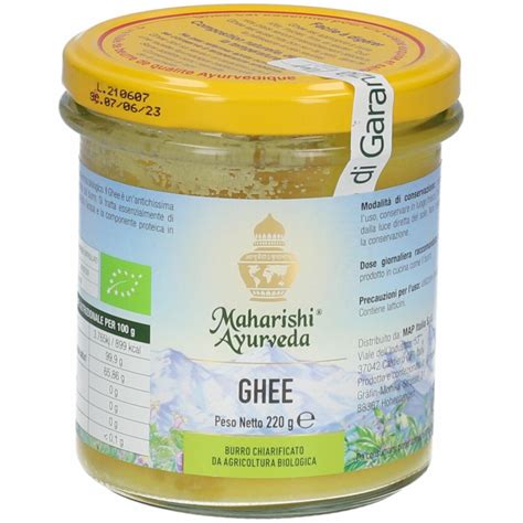 Ghee Bio Burro Chiarificato 230 Gr