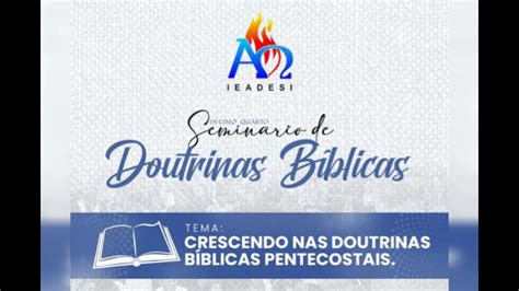 SEMINARIO DE DOUTRINAS BIBLICAS 12 05 2023 YouTube