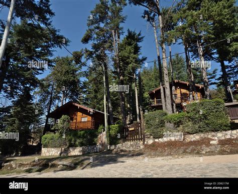 La Cumbrecita Cordoba Argentina 2020 View Of Wooden Houses In The