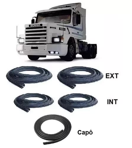 Jogo De Borracha De Porta Scania Frete Gr Tis