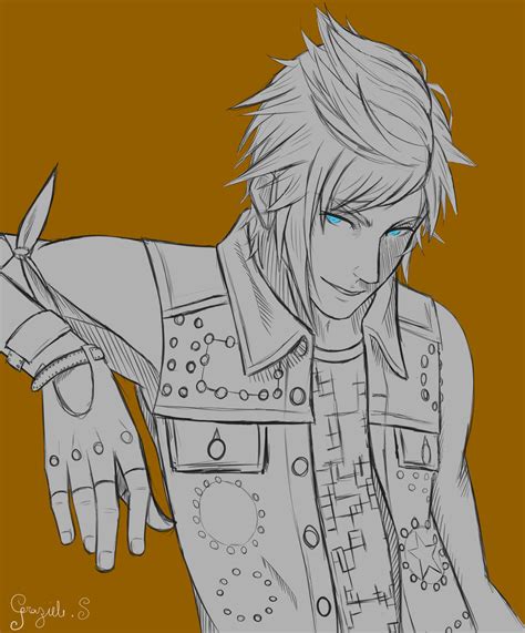 Prompto Argentum By Clairestryfe On Deviantart