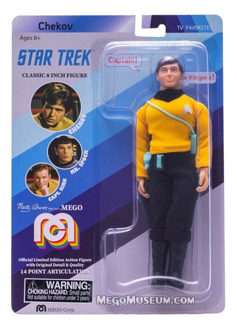 TV Favorites: Chekov from Star Trek – Mego Corp 2021