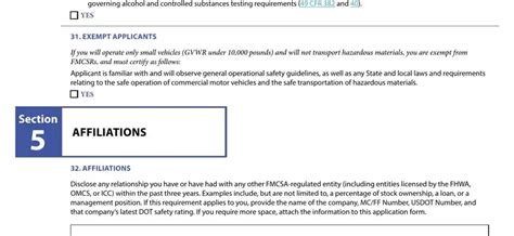 Fmcsa Form ≡ Fill Out Printable Pdf Forms Online