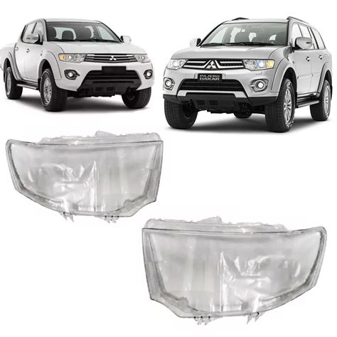 Lente Farol Pajero Dakar 2009 2010 2011 2012 2013 2014 L200 Triton 2013