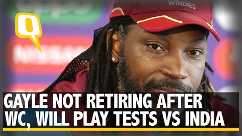 Chris Gayle Postpones Retirement To Play India Series After Wc The