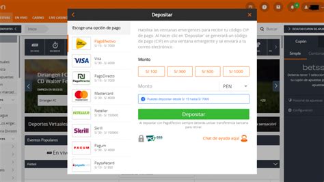 C Mo Depositar En Betsson Apuesta En Vivo