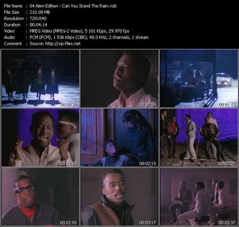 New Edition «Can You Stand The Rain» VOB File