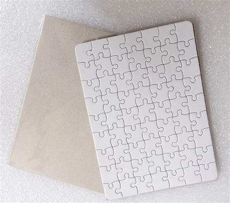 Printable Jigsaw Puzzle A5 DIY Blank Sublimation For Heat Presses