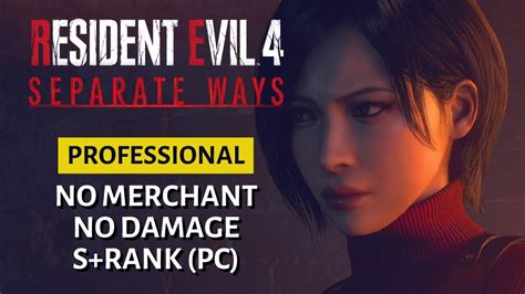 Resident Evil 4 Remake Separate Ways DLC No Merchant No Damage