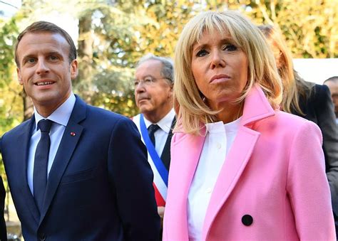 French president Emmanuel Macron told wife he'd marry her when she was ...