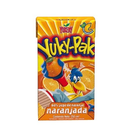 Yuky Pak Naranjada 250ml Yukery Gran Feria Pzo