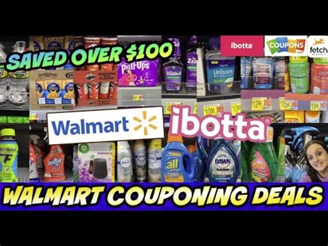 Walmart Ibotta Couponing Haul Ibotta Rebates All Digital Deals Saved