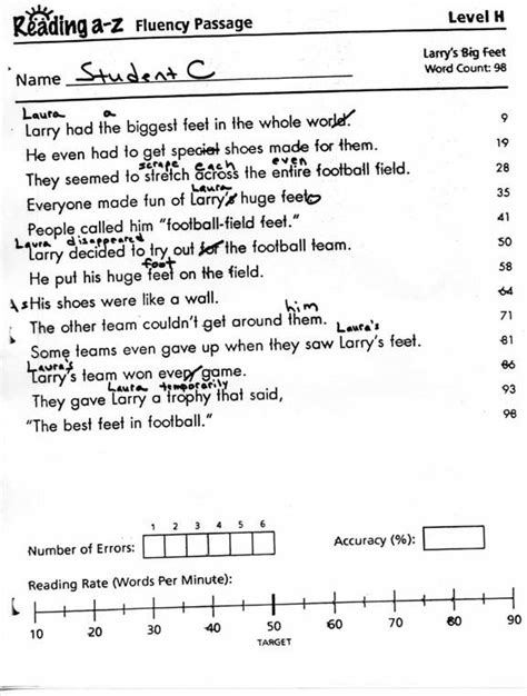 Fluency Assessment