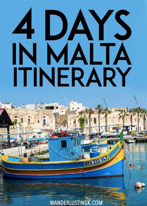 Planning Your Trip To Malta Your Perfect Malta Itinerary For What To