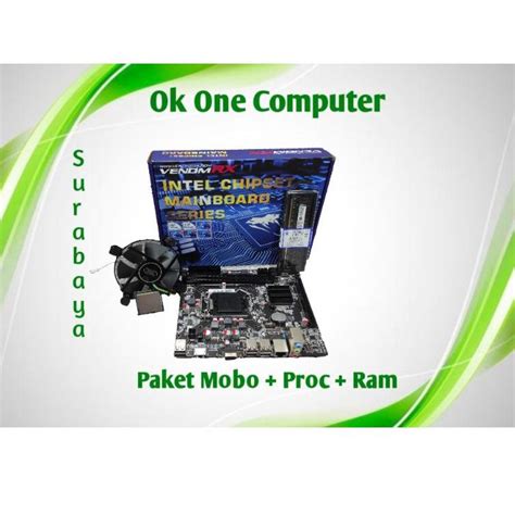 Jual Harga Murah JS7WH Paket Core I3 Gen 3 Ivy Bridge Mobo H61