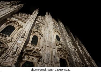 Duomo Di Milano Night Stock Photo 1606045921 | Shutterstock