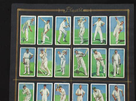 original players cricket cards fineartslk
