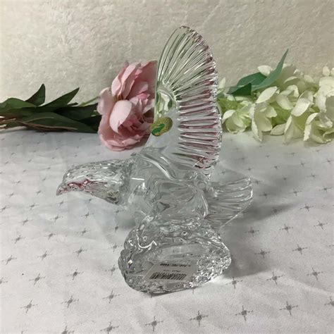 Waterford Crystal Eagle Figurine With Outspread Wings 127014400