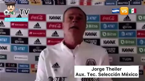 Miseleccionmx El Objetivo Es Calificar Al Mundial Jorge Theiler