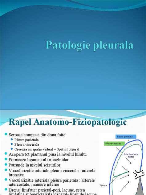 Pdf Patologie Pleurala Modificata Ppt Dokumen Tips