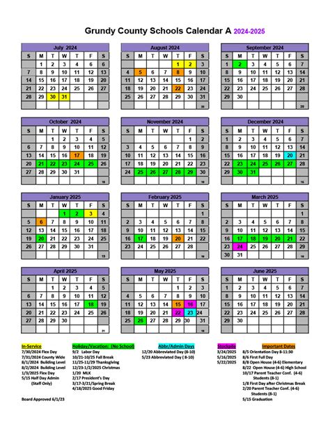 Grundy County School Calendar 2024 Annis Brianne