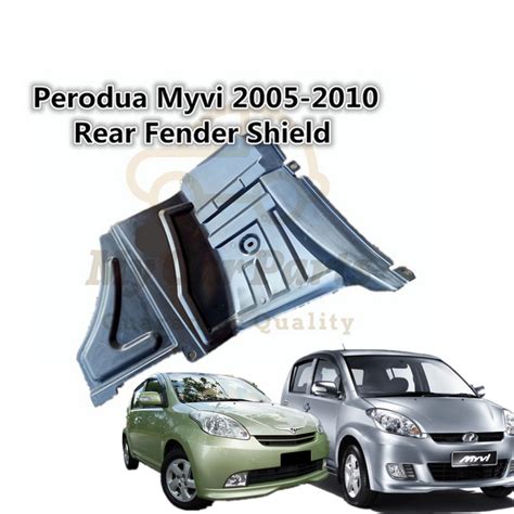 Perodua Myvi 2005 2010 REAR Fender Liner Daun Pisang Shopee Malaysia